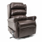 Ηλεκτρική Πολυθρόνα Ανύψωσης "BELIZE" Brown Leather 110x75x90 cm