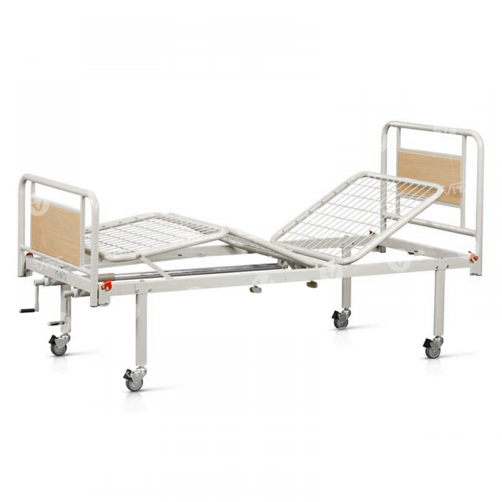 Δίσπαστο Χειροκίνητο Νοσοκομειακό κρεβάτι με ρόδες Χειροκίνητα Νοσοκομειακά Κρεβάτια