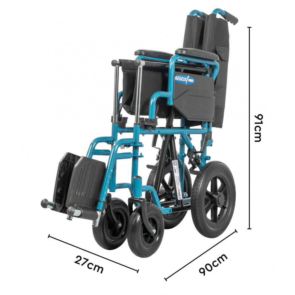 Αναπηρικό αμαξίδιο “AEGEUS” 12” Αμαξίδια