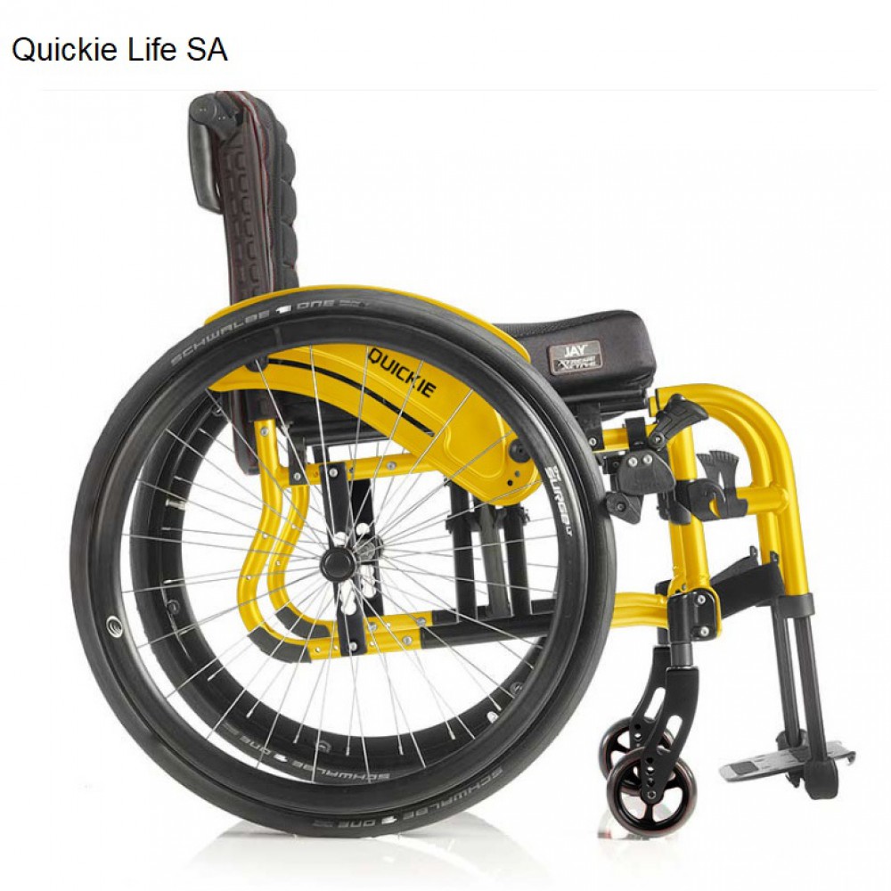 Αμαξίδιο Αλουμινίου Quickie "Life FF & SA" Αμαξίδια